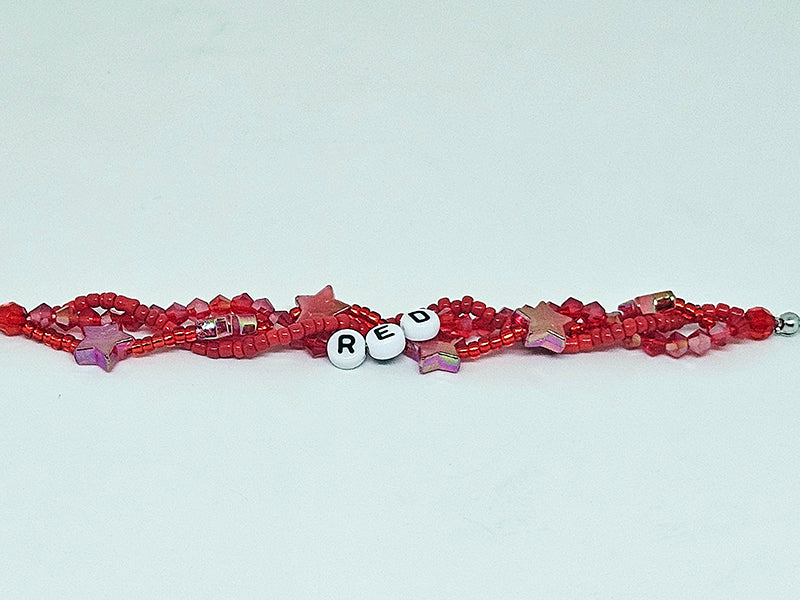 Red Braided Friendship Bracelet