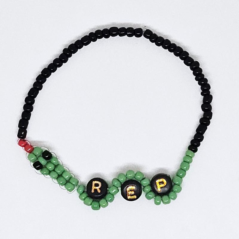 Rep Snake Friendship Bracelet