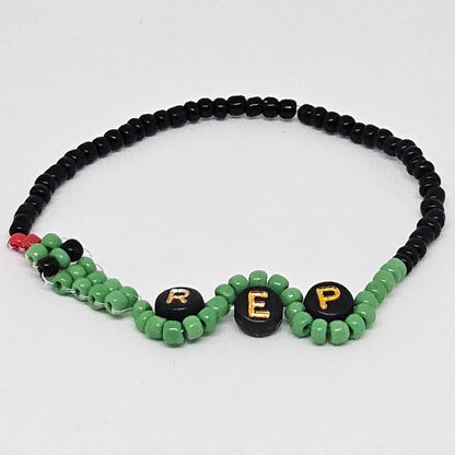 Rep Snake Friendship Bracelet