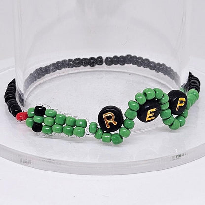 Rep Snake Friendship Bracelet