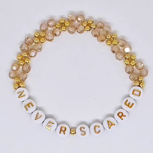 Never Scared Friendship Bracelet (Change)