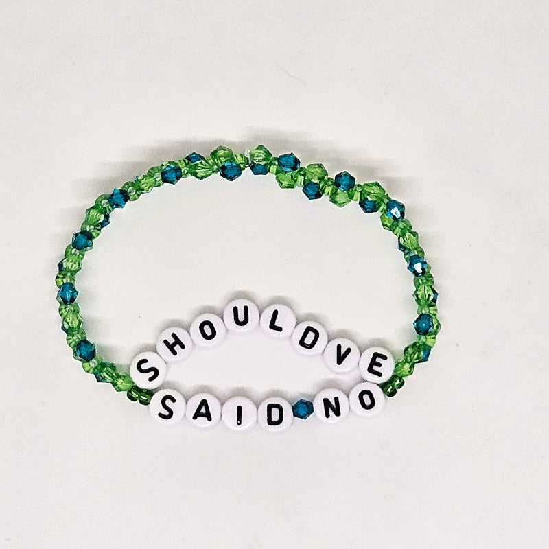 Should've Said No Friendship Bracelet