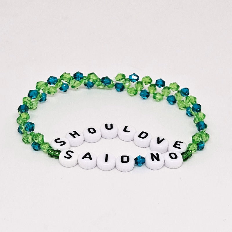 Should've Said No Friendship Bracelet