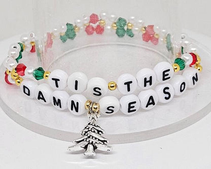Tis The Damn Season Friendship Bracelet