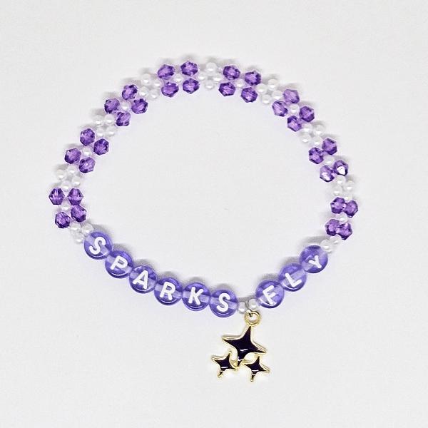 Sparks Fly Fancy Friendship Bracelet