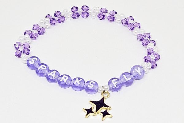Sparks Fly Fancy Friendship Bracelet