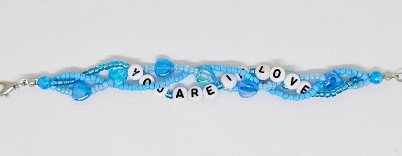 You Are In Love Braided Friendship Bracelet